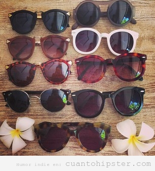 Colección de gafas de sol retro