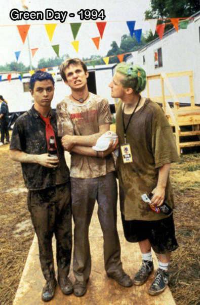 Foto del grupo Green Day en 1994