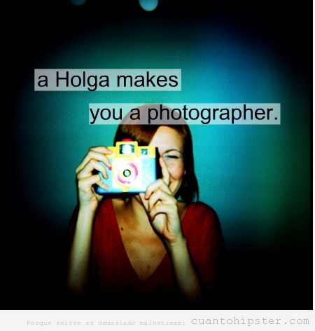 Sabes eres hipster cuando tienes cámara fotos Holga