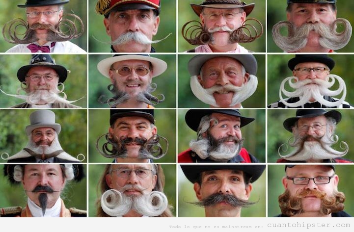 Foto curiosa de los más increíbles y grandes barbas y bigotes del mundo