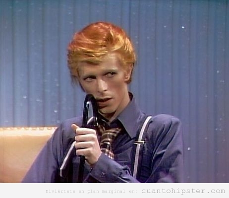 David Bowie en The Dick Cavett Show en 1974