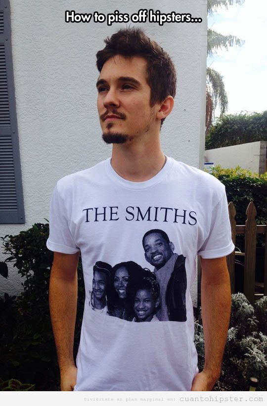 Camiseta graciosa The Smiths Príncipe de Bel Air