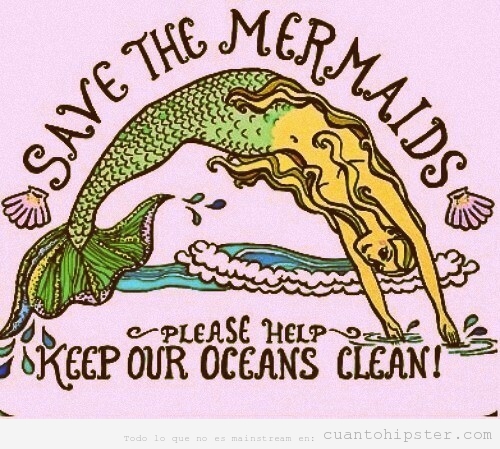 Cartel Save the mermaids