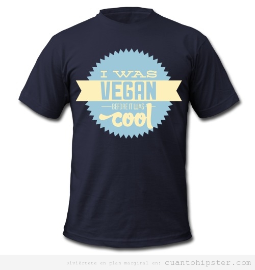 Camiseta vegano cool