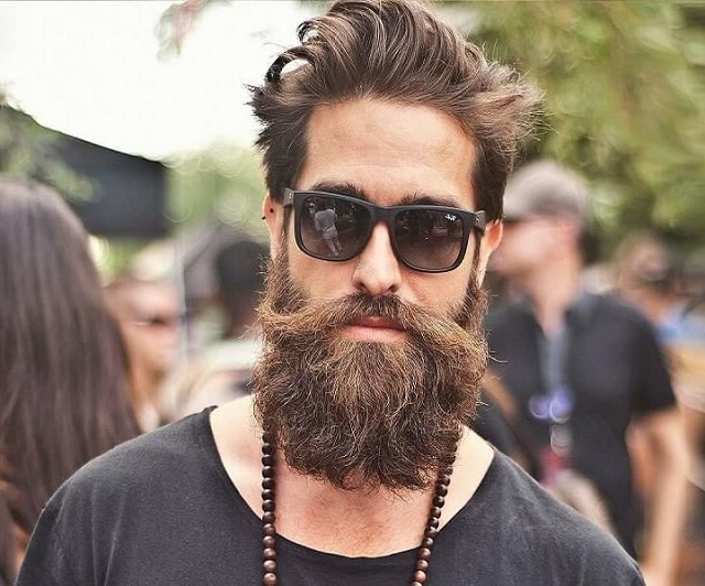 barba y bigote hipster